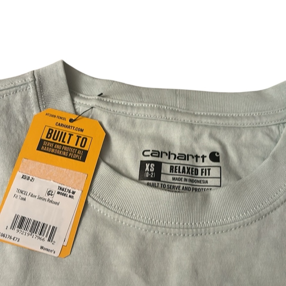 NWT Carhartt Women’s Relaxed Fit Lightweight Tank - Picture 5 of 8